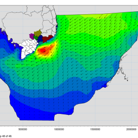 Bản tin dự báo sóng khu vực Nam Bộ từ ngày 07-10-2019 đến ngày 09-10-2019