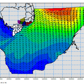Bản tin dự báo sóng khu vực Nam Bộ từ ngày 09-10-2019 đến ngày 11-10-2019