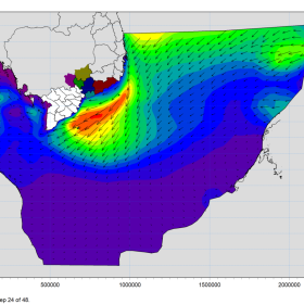 Bản tin dự báo sóng khu vực Nam Bộ từ ngày 13-10-2019 đến ngày 15-10-2019