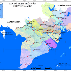 Bản tin dự báo thủy triều 7 ngày từ 20/05/2024 – 26/05/2024, số 21/2024 Khu vực Nam Bộ