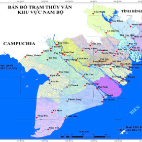 Bản tin dự báo thủy triều 7 ngày từ 11/03/2024 – 17/03/2024, số 11/2024 Khu vực Nam Bộ
